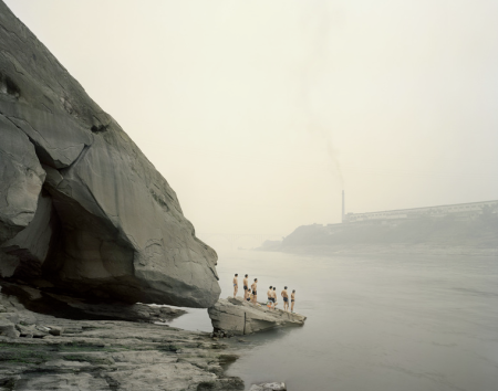 Bathers, Yibin, Sichuan, 2007, Sichuan, China